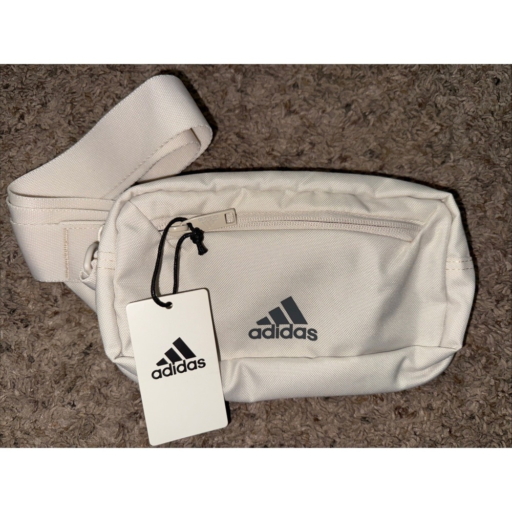 Adidasโ Must Have Women's Waist Pack Bag Crossbody Alumina Beige Sz O/S 5158412